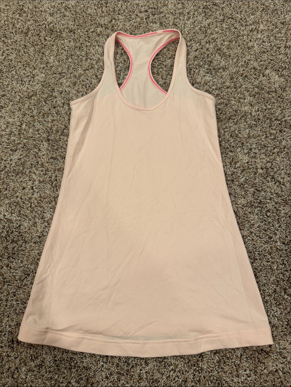 Lululemon Light Pink Racerback Tank - Picture 1 of 5